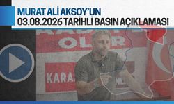 Murat Ali Aksoy: İnsan dediğimiz, omurgalı olmalı!