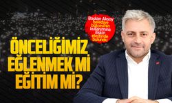 Başkan Murat Ali Aksoy, belediye bütçesinin kullanımına ilişkin eleştiride bulundu