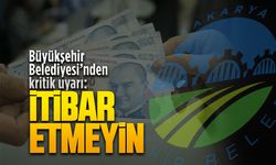 Büyükşehir’in adı kullanılarak dolandırıcılık girişimlerine karşı uyarı