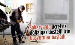 Sakarya’da ücretsiz doğalgaz desteği için başvurular başladı
