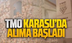 TMO Karasu’da alıma başladı