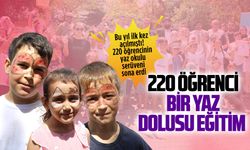 Karasu’da bu yıl ilk defa açılan TÜGVA Yaz Okulu coşkuyla tamamlandı