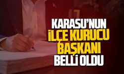 Genel Başkan Özgür Özel, Yeni Parti Karasu İlçe Kurucu Başkanı’nı atadı