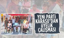 Yeni Parti Karasu’dan üyelik çalışması