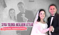 Büşra Kul ve Ünal Yapıcı, hayatlarını birleştirdi
