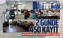 Karasu SAMEK’te ücretsiz kurslara yoğun ilgi