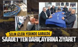 Saadet Partisi Darıçayırı’nı ziyaret etti