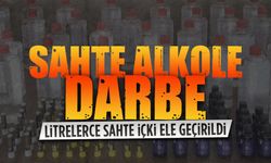 Sahte alkol operasyonunda şüpheliler yakalandı