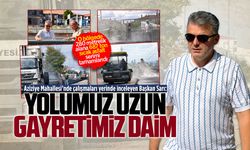 Başkan İshak Sarı, Karasu Adliyesi ve KAL’ı kapsayan yol çalışmalarını inceledi