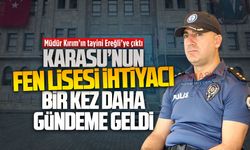 Karasu İlçe Emniyet Müdürü Mahmud Kırım’ın tayini Ereğli’ye çıktı