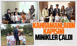 Karasulu SGM’li miniklerden gazilere anlamlı ziyaret
