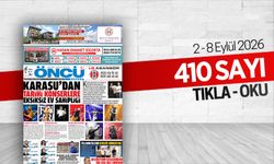 Öncü Karasu Gazetesi 410.sayı