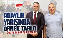 Aykut Süt ve Sabahattin Yılmaz, adaylık açıklaması programında bir araya geldi