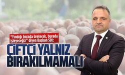 Başkan Aykut Süt’ten fındık üretiminde yaşanan sorunlara ilişkin açıklama