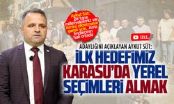 Yeni Parti Karasu İlçe Kurucu Başkanı Aykut süt, adaylığını açıkladı