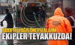 SASKİ, kuvvetli yağışlara karşı sahada olacak