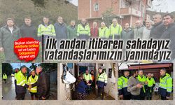 Başkan Alemdar, vekillerle birlikte sel ve taşkın bölgelerini ziyaret etti