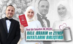 Halil İbrahim İnce ve Zeynep Koç dünyaevine girdi