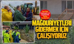 Başkan Sarı’dan Darıçayırı ve Aziziye’de hasar incelemesi
