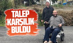 Hamdi Büyük’ün akülü sandalye ihtiyacı karşılandı