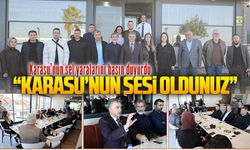 Başkan Sarı, Dünya Gazeteciler Günü’nde basınla buluştu
