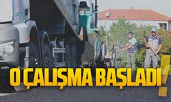 Kuzuluk’ta sıcak asfalt çalışmaları başladı