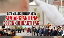 Karasu’da Cumhuriyet coşkusu çelenk töreniyle başladı