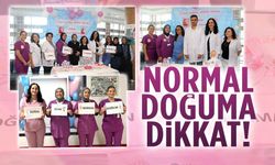 Karasu Devlet Hastanesi’nde Normal Doğum Haftası etkinlikleri