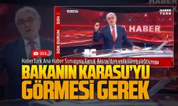 Haber Türk Ana Haber Sunucusu Karasulu Faruk Aksoy’dan yetkililere çağrı