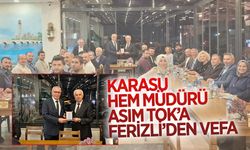 Ferizli’de görev yapan eğitimcilere veda