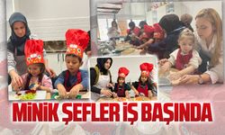 Karasu SGM’de minik şefler iş başında