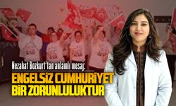Karasu’da Özel Eğitim Öğretmeni Nezahat Bozkurt’tan “Engelsiz Cumhuriyet” mesajı