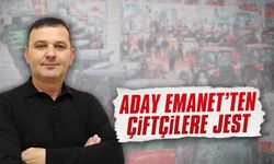 Aday Emanet’ten çiftçilere jest