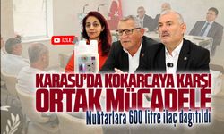 Karasu Ziraat Odası’nda muhtarlara kokarca zararlısıyla mücadele toplantısı