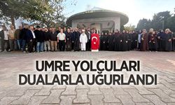 Karasu’da Umre yolcuları dualarla uğurlandı