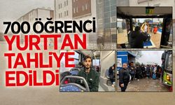 Karasu’da 700 öğrenci yurttan tahliye edildi