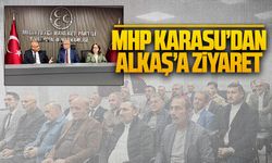 MHP Karasu Teşkilatından İl Başkanı Alkaş’a ziyaret