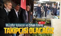 Muzaffer Kabacan ve Cihan Emre, Darıçayırı esnafını ziyaret etti