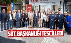 Yeni Parti’de Aykut Süt'ün başkanlığı tescillendi