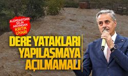 Alemdar’dan dere yataklarında yapılaşma uyarısı