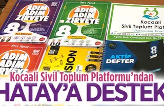 Kocaali Sivil Toplum Platformu, Sümerler Ortaokulu’nun çağrısına kulak verdi