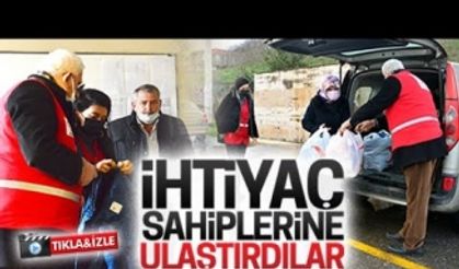 İhtiyaç sahiplerine teslim edildi