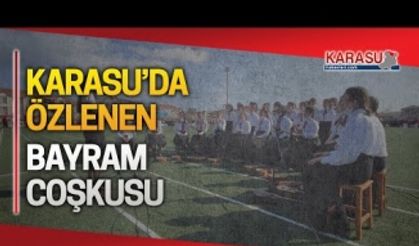 Karasu'da 29 Ekim Cumhuriyet Bayramı kutlamaları