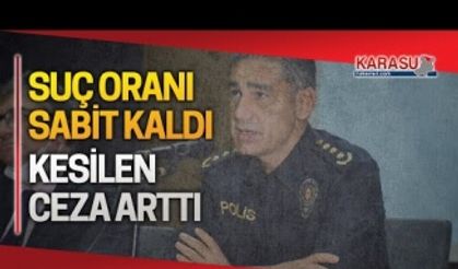 Karasu'da suç oranı sabit, ceza arttı