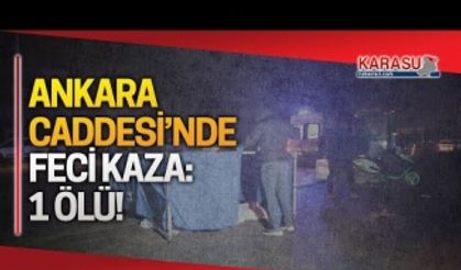 Oğlunun öldüğü yere metrelerce mesafede hayatını kaybetti