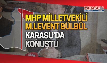 Muhammed Levent Bülbül Karasu'da konuştu