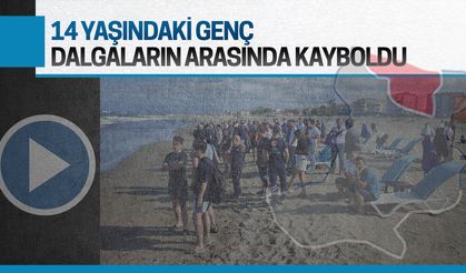 Karasu'da denize giren 14 yaşındaki genç kayboldu