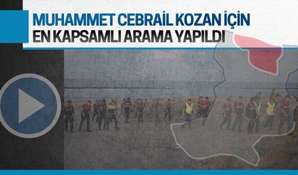 Karadeniz'de kaybolan Muhammet Cebrail Kozan için en kapsamlı arama