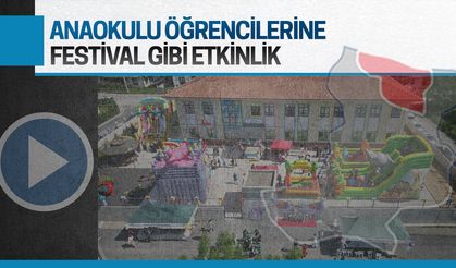 başlayan Şehit Teğmen Ömer Faruk Civelek Anaokulu çocuk şenliği 2024