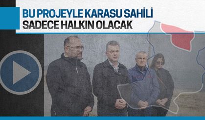 İshak Sarı: Karasu sahili, artık halkın olacak